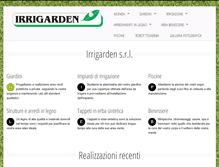 Tablet Screenshot of irrigarden.com
